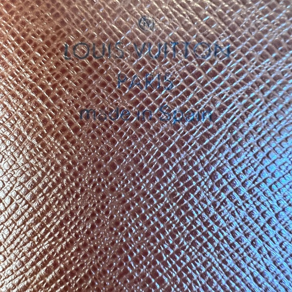 Louis Vuitton Monogram Porte Monnaie Billets Tresor Wallet W/Unbranded Chain A56 - Picture 5 of 17